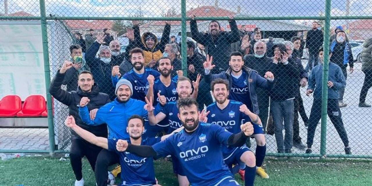 Ömeranlıspor’da galibiyet sevinci