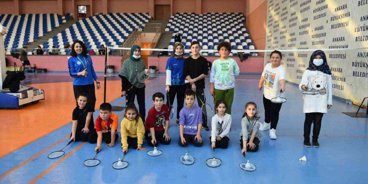 ASKİ Spor Kulübü, Başkentli çocukları badminton ile tanıştırdı