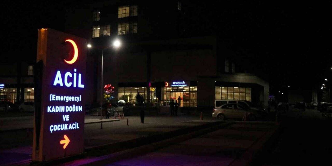 Hastanede gergin anlar, güçlükle sakinleştirilebildi