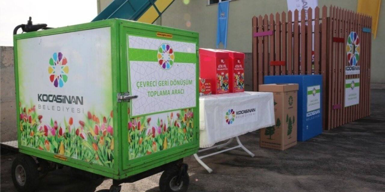 Kocasinan’da 1 yılda geri dönüşümle 90 bin 304 ağaç kurtarıldı