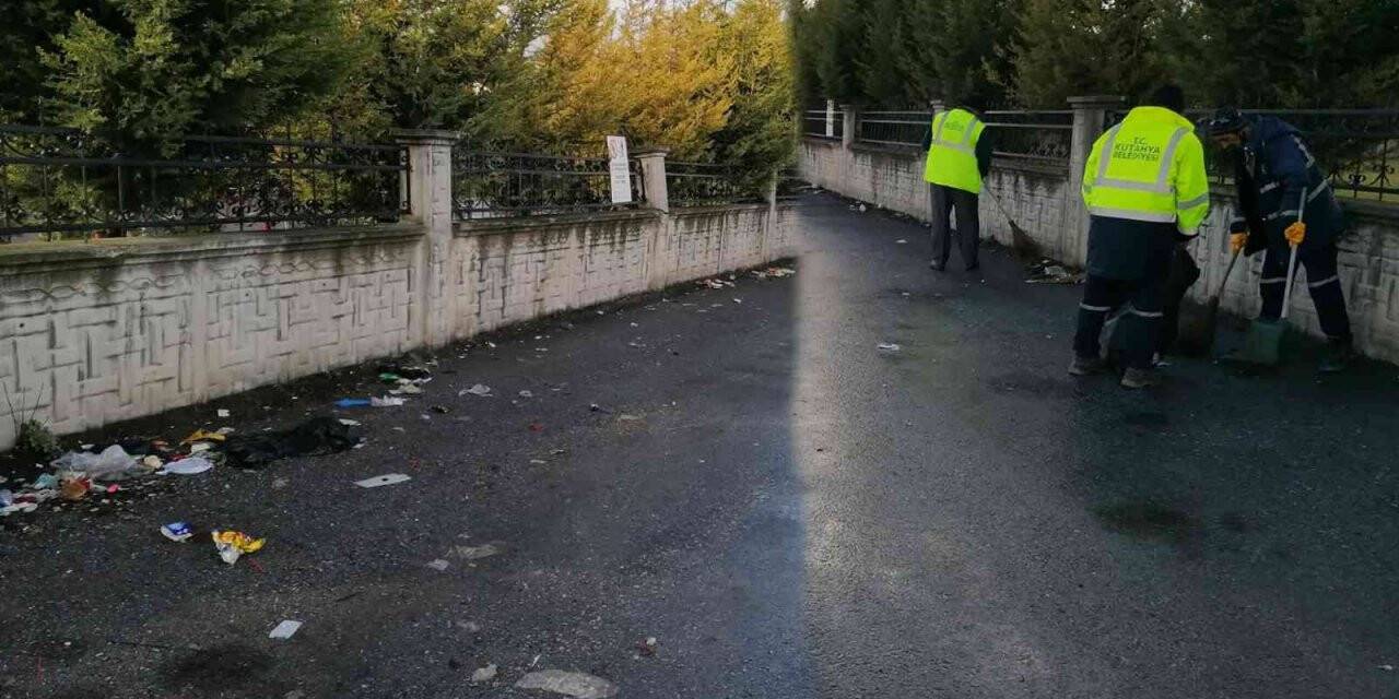 Kütahya’da çevre temizliği