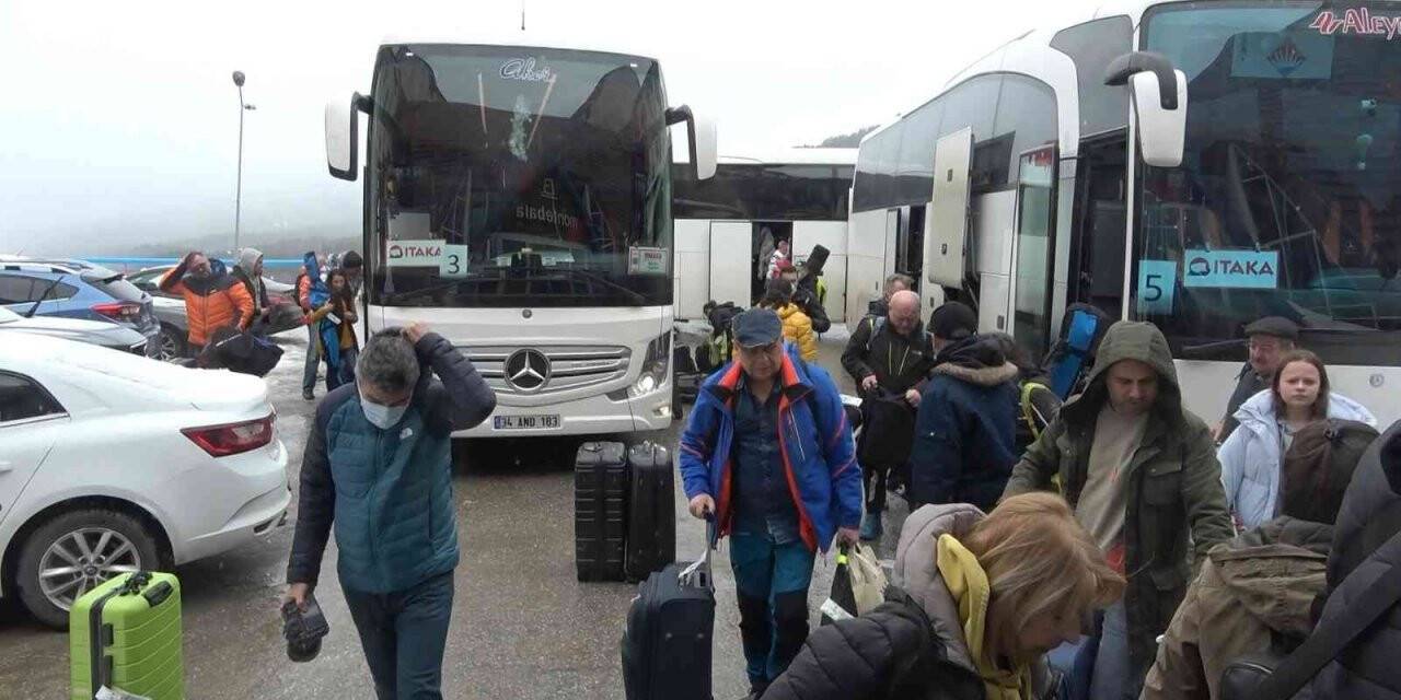 Uludağ’a yabancı turist akını