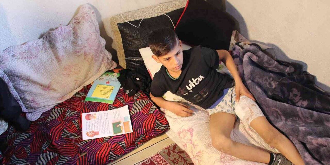 Köpek saldırısına uğrayan çocuk İHA’ya konuştu