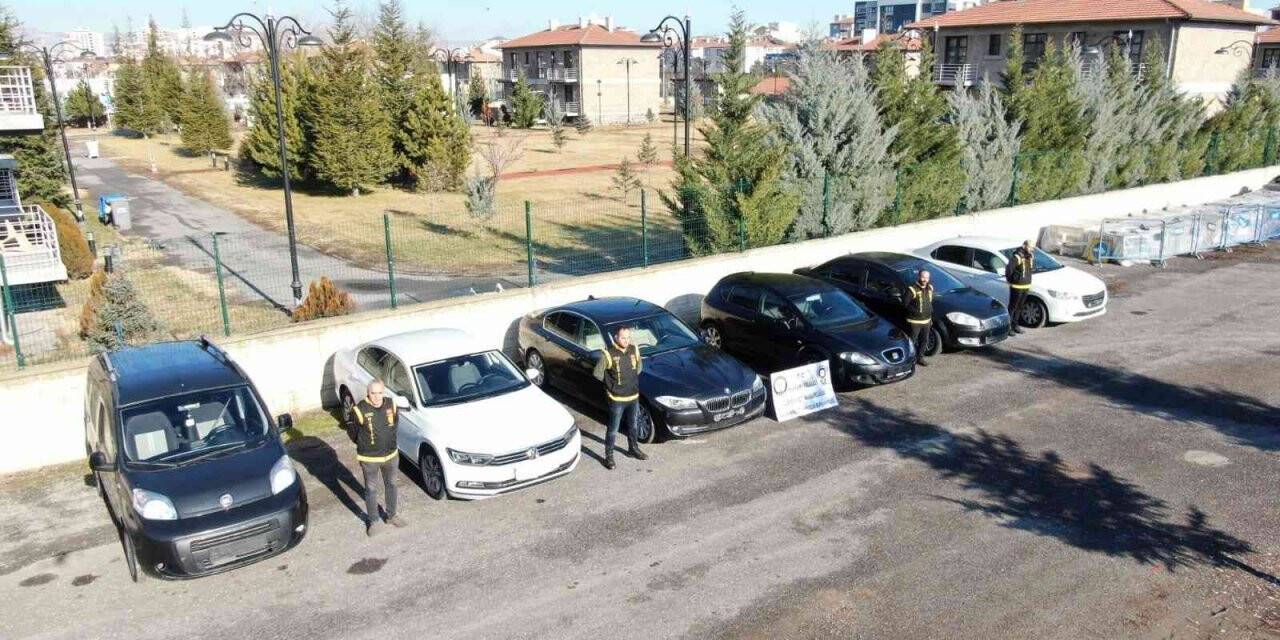 Kayseri polisinden milyonluk change otomobil operasyonu