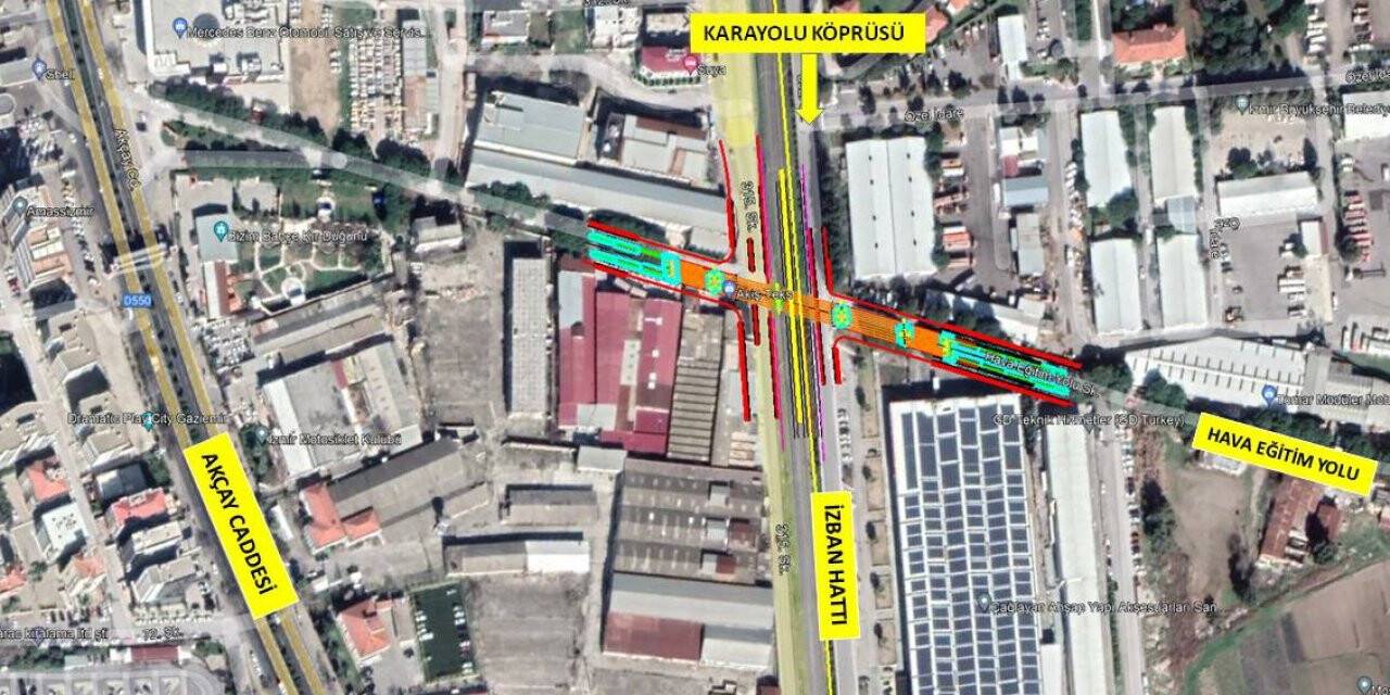 Gaziemir’e yeni taşıt üst geçidi geliyor
