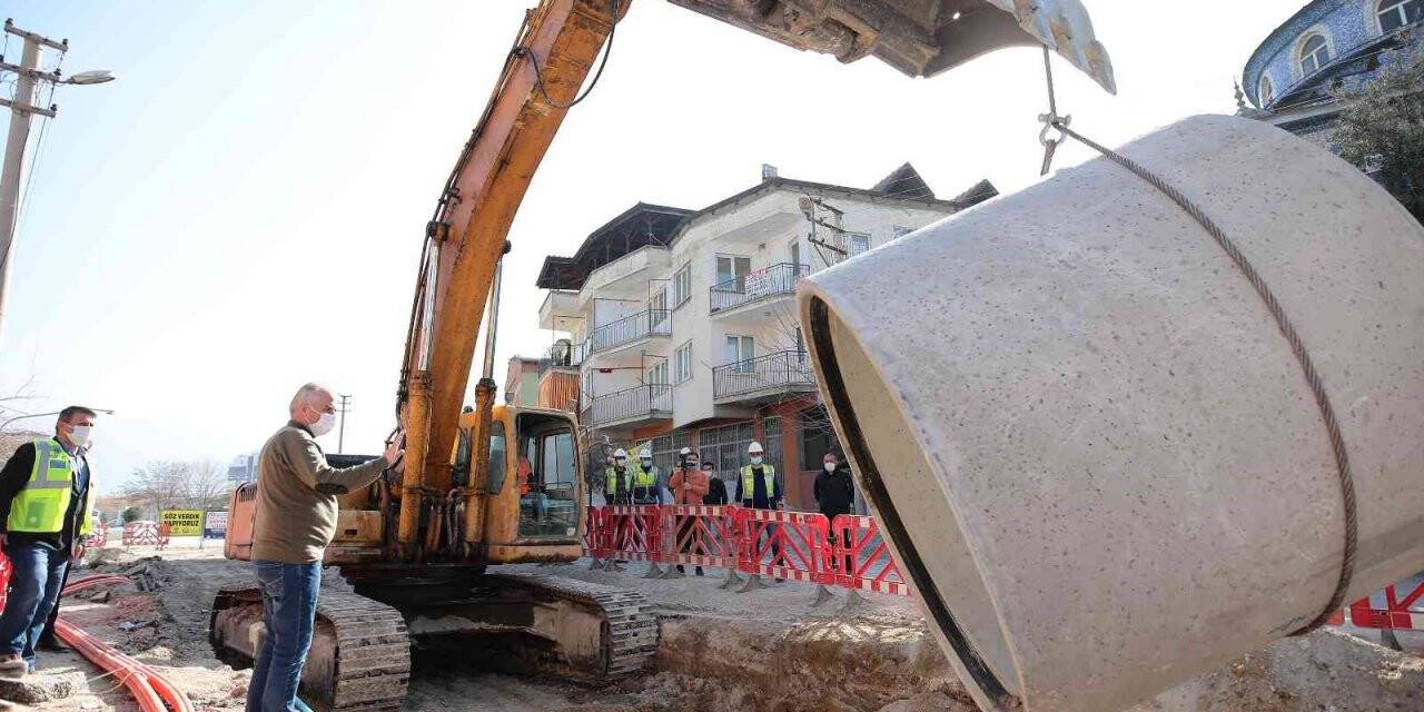 Büyükşehir DESKİ’nin altyapı çalışmaları Çin Seddi’ni aştı