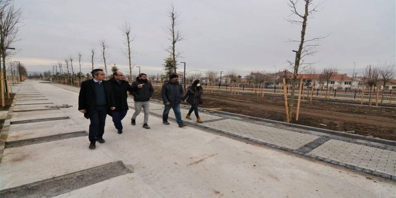 Sandıklı Millet Bahçesi projesinde sona yaklaşıldı