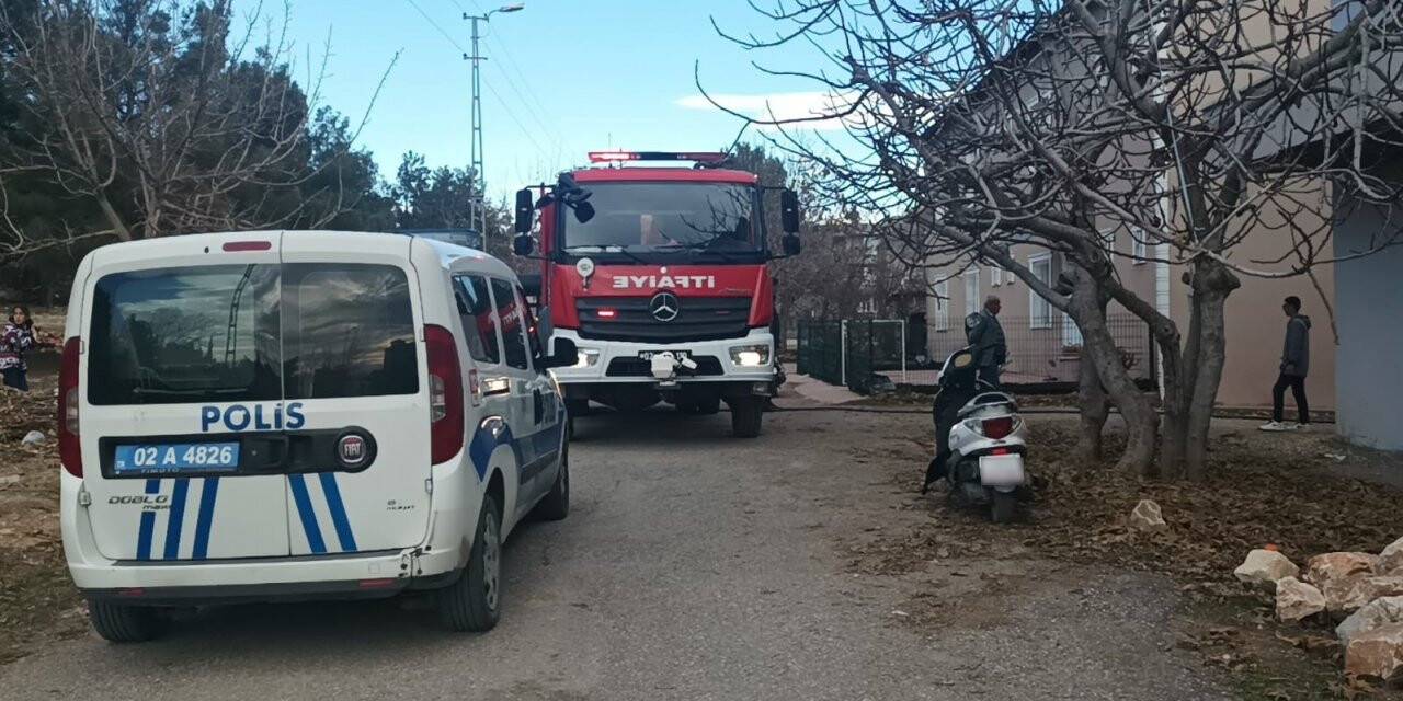 Adıyaman’da, çatı yangını korkuttu
