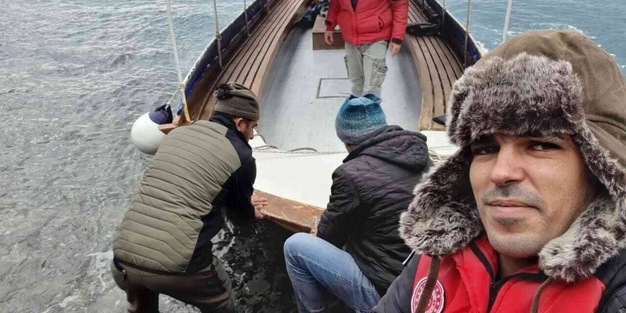 Köyceğiz’de arılı kovan desteklemesine esas tespitler tekne yolculuğu ile tamamlandı