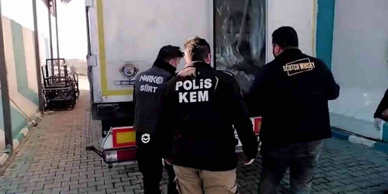 Siirt’te 21 kilo 260 gram eroin ele geçirildi: 2 kişi tutuklandı