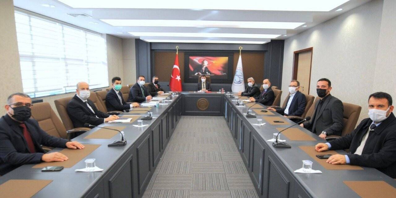 Üniversitenin Stratejik Plan toplantısı gerçekleştirildi