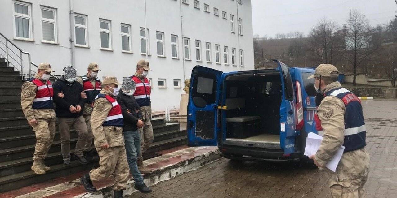 Ordu’da telefon kablo hırsızlığı yapan 2 kişi yakalandı