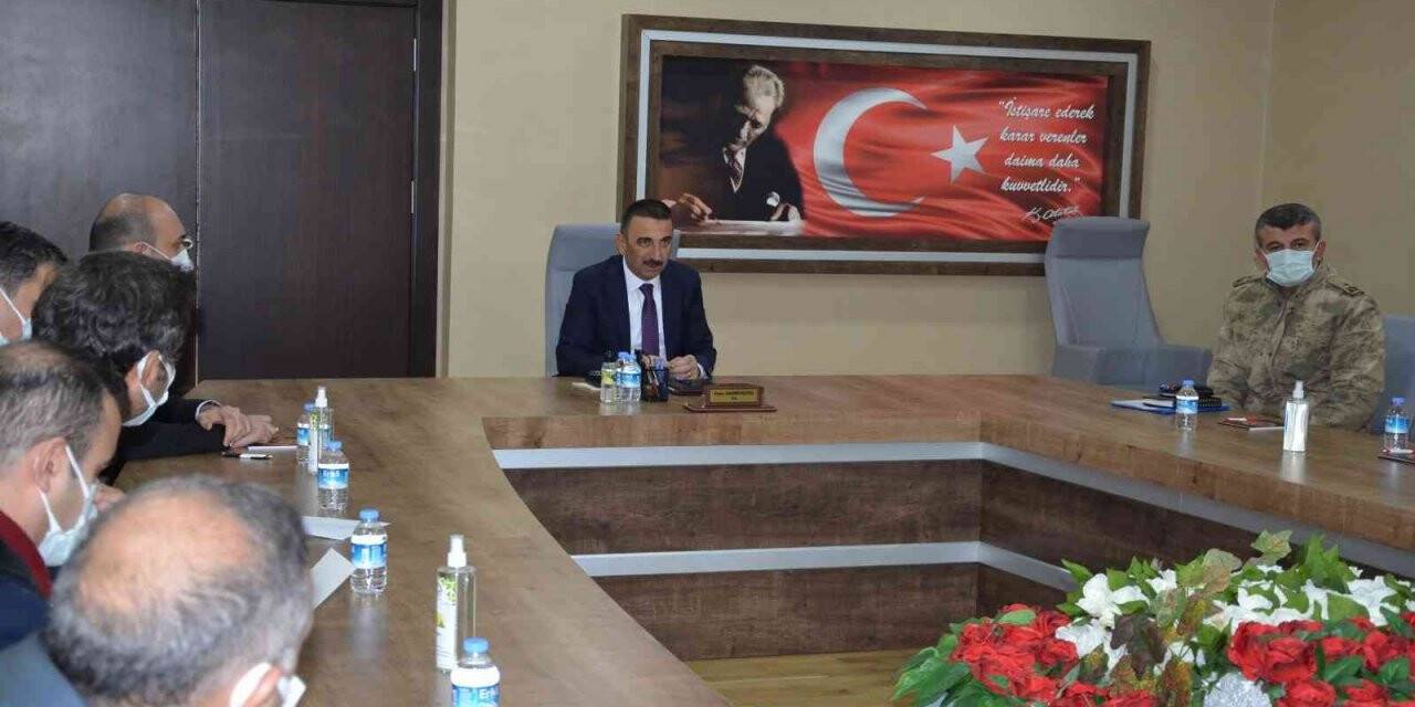 Siirt İl Pandemi Kurulu toplantısı yapıldı