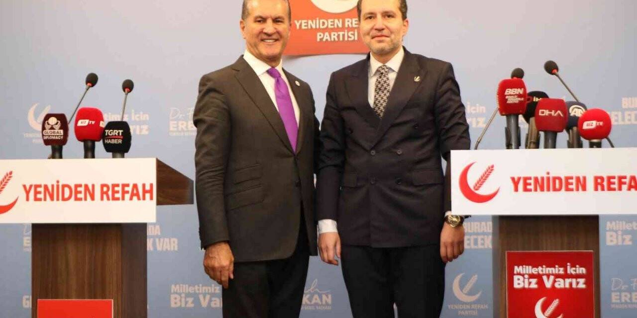 Sarıgül’den YRP Genel Başkanı Erbakan’a ziyaret