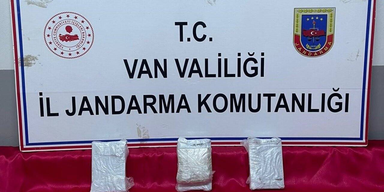 Van’da 2 kilo 100 gram eroin ele geçirildi