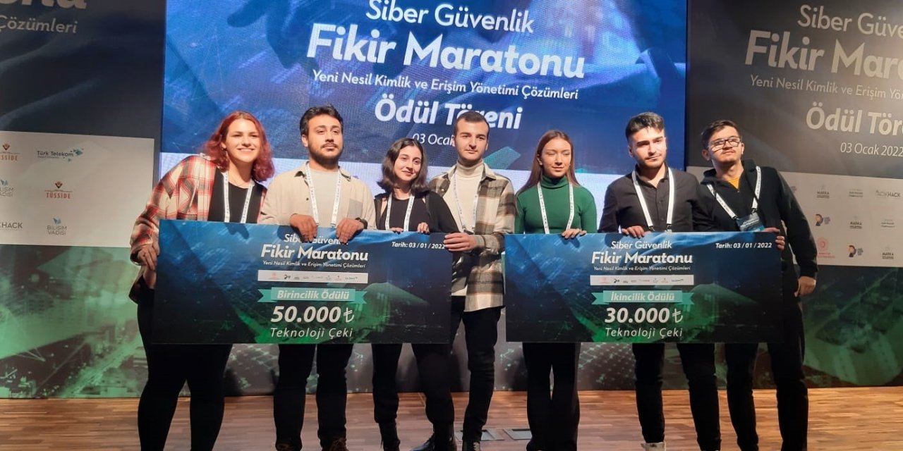 Siber Güvenlik Fikir Maratonu’na Düzce Üniversitesi damgasını vurdu