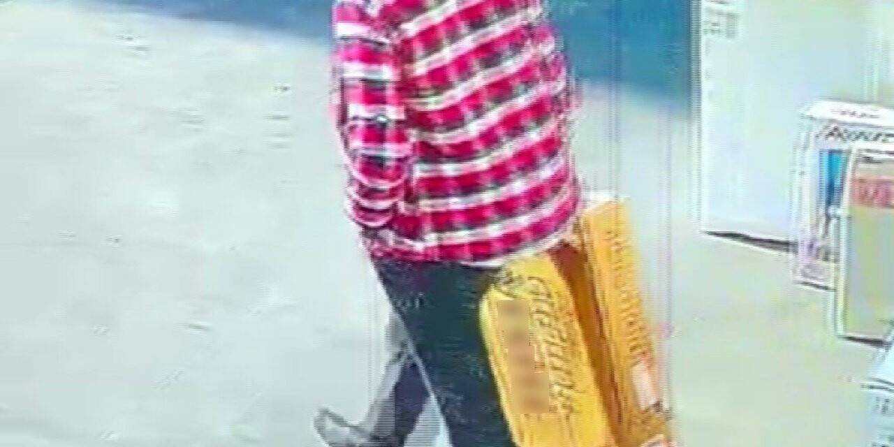 Hırsızın rahatlığı pes dedirtti
