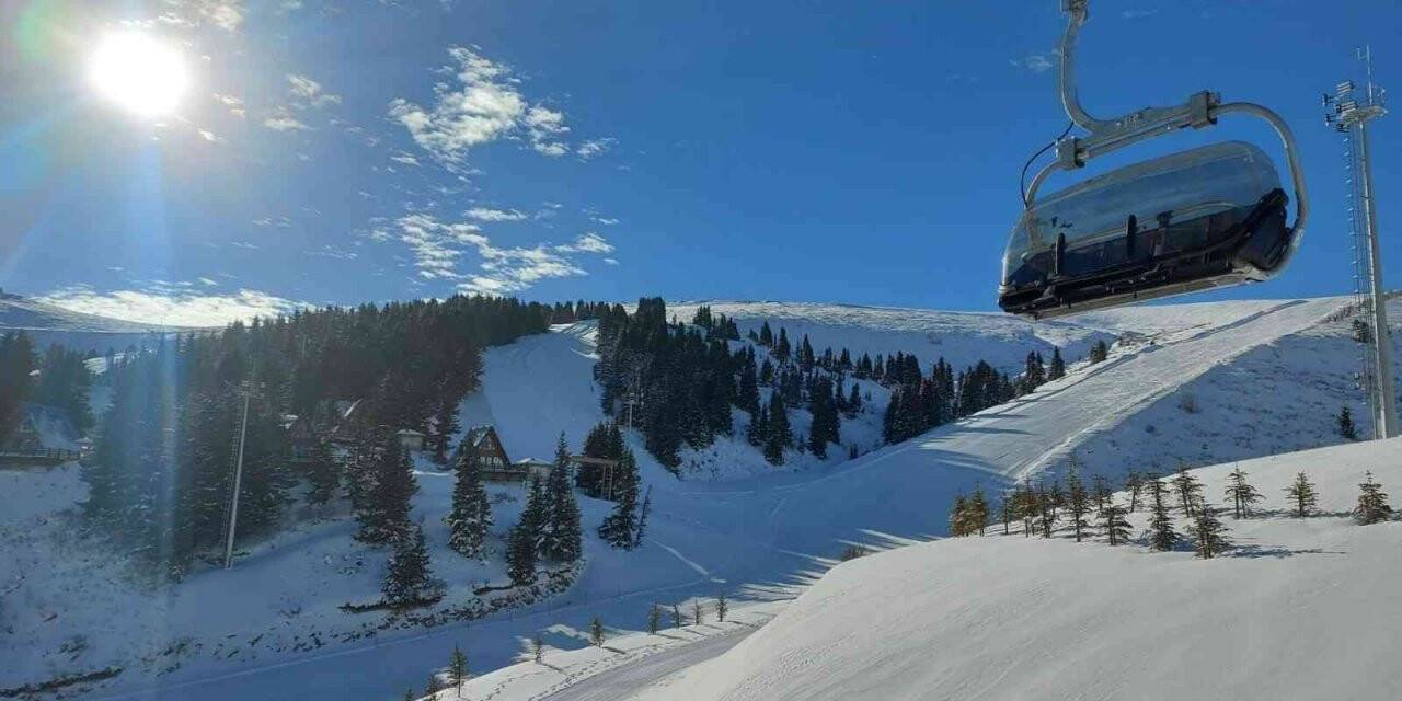 Karadeniz kış turizminin gözde kayak merkezinde sezon başladı