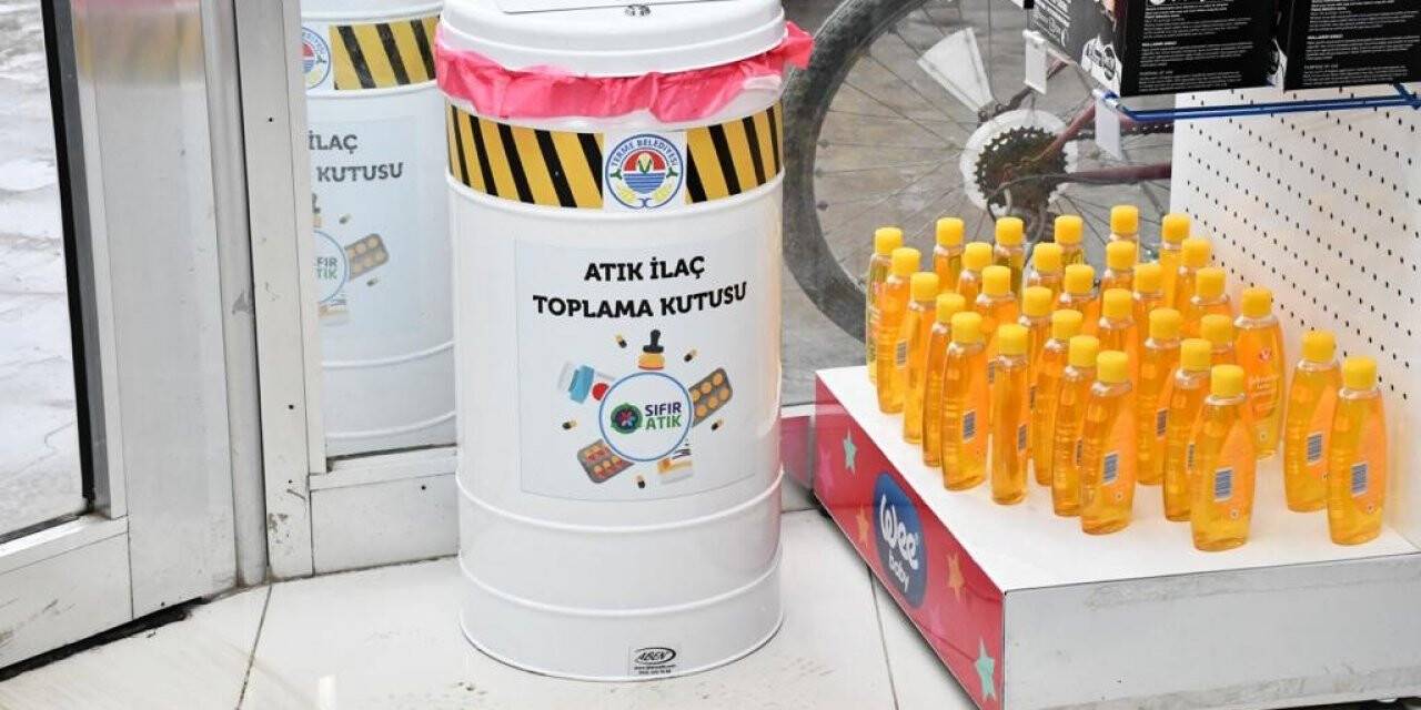 Eczanelere ’atık ilaç toplama kutuları’ dağıtıldı