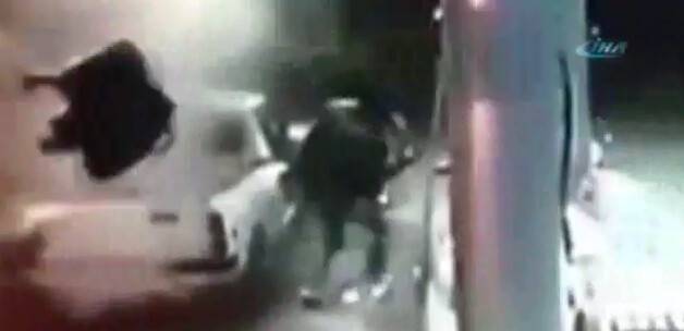 Dehşete düşüren patlama kamerada VİDEO