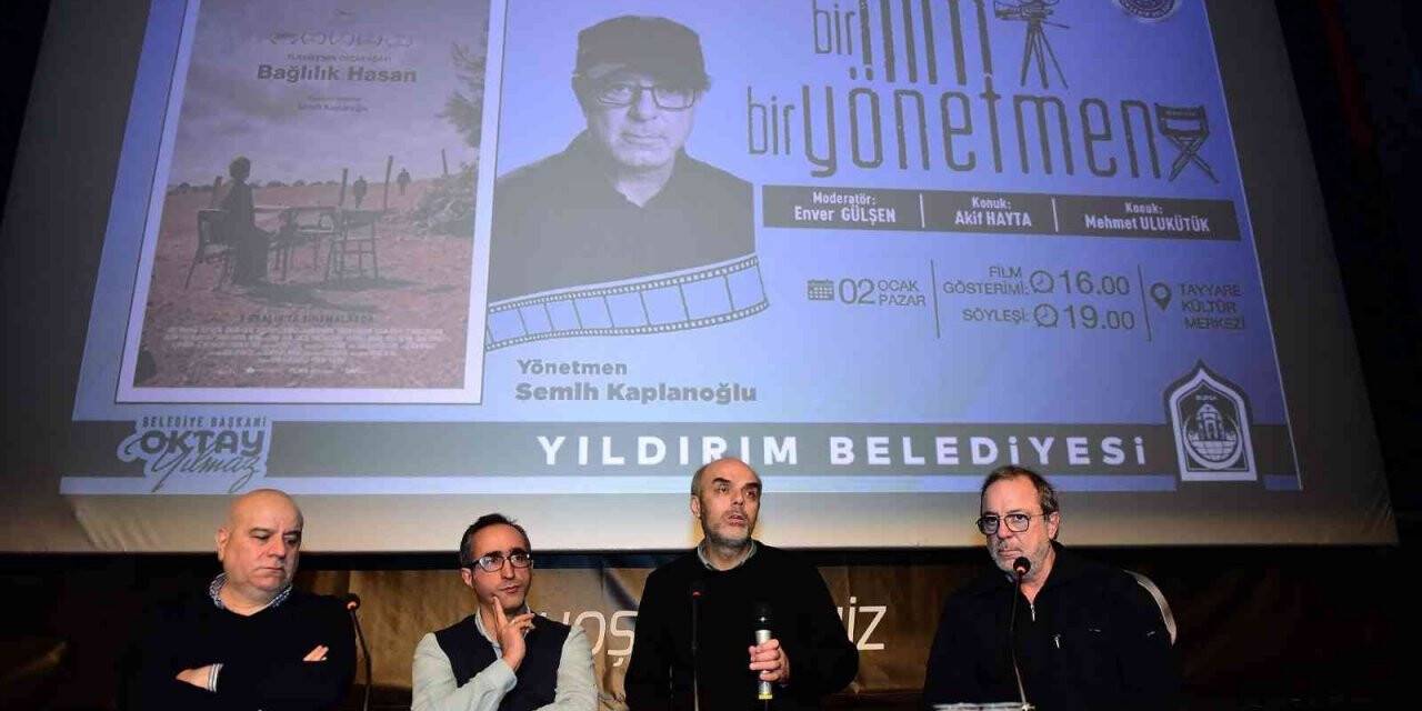 Sanatseverler Kaplanoğlu sineması ile buluştu
