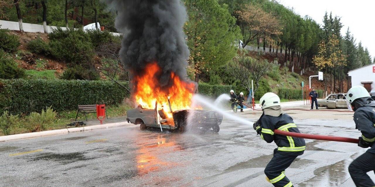 Büyükşehir’in yeni itfaiye erleri göz dolduruyor