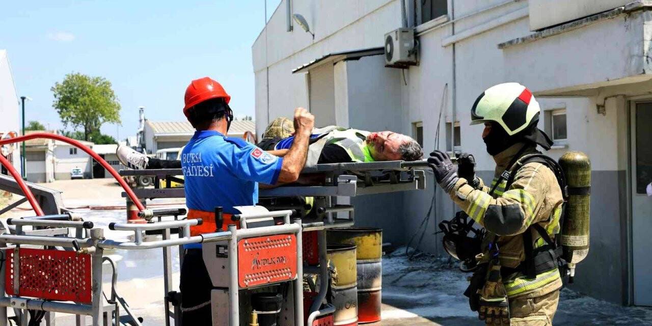 Bursa itfaiyesi 19 bin olaya müdahale etti