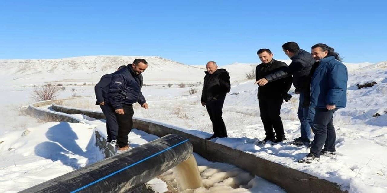 Çayırlı Göletine su aktarımı başladı