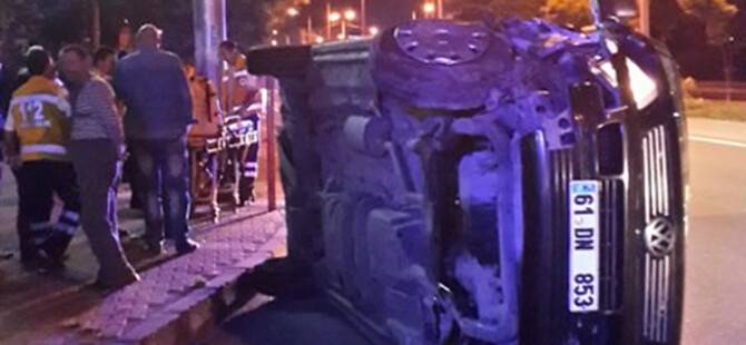 ORDU’DA TRAFİK KAZASI: 4 YARALI