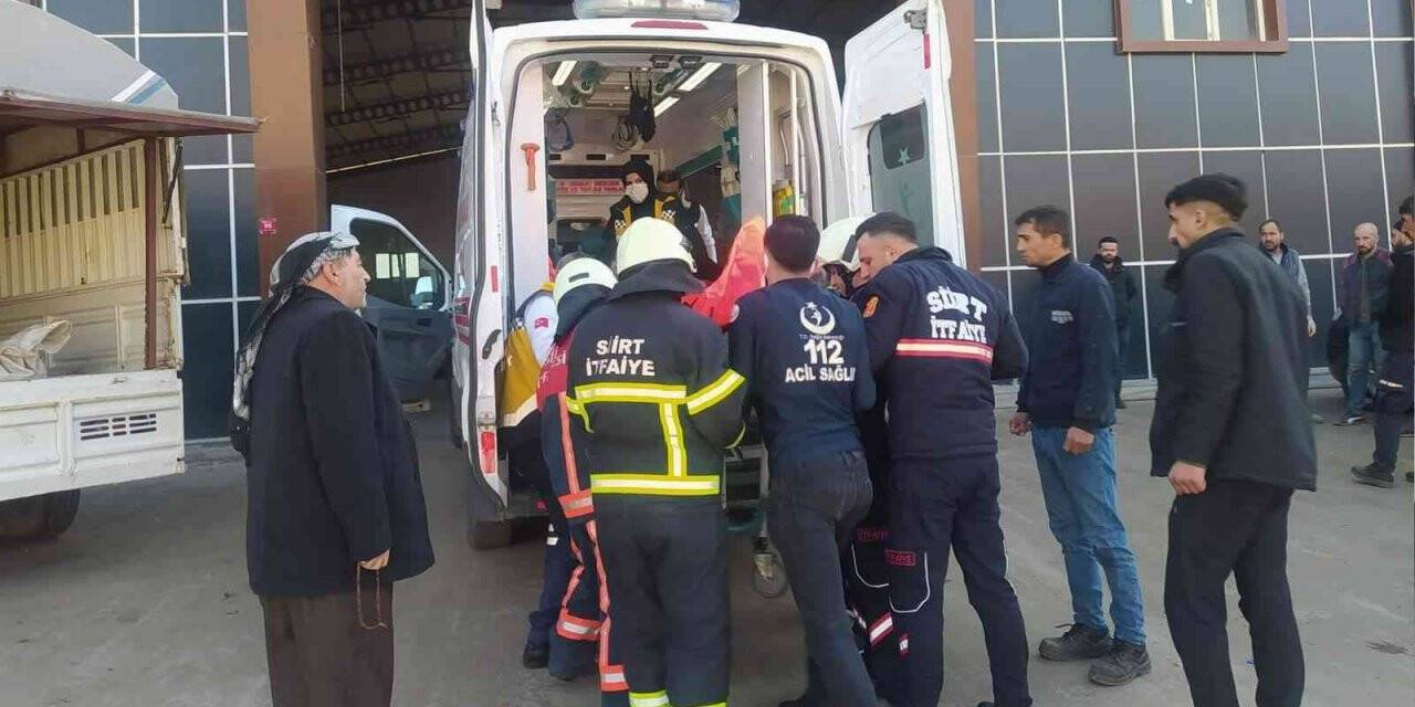 Siirt’te helyum gazı dolu varilde patlama: 1 yaralı