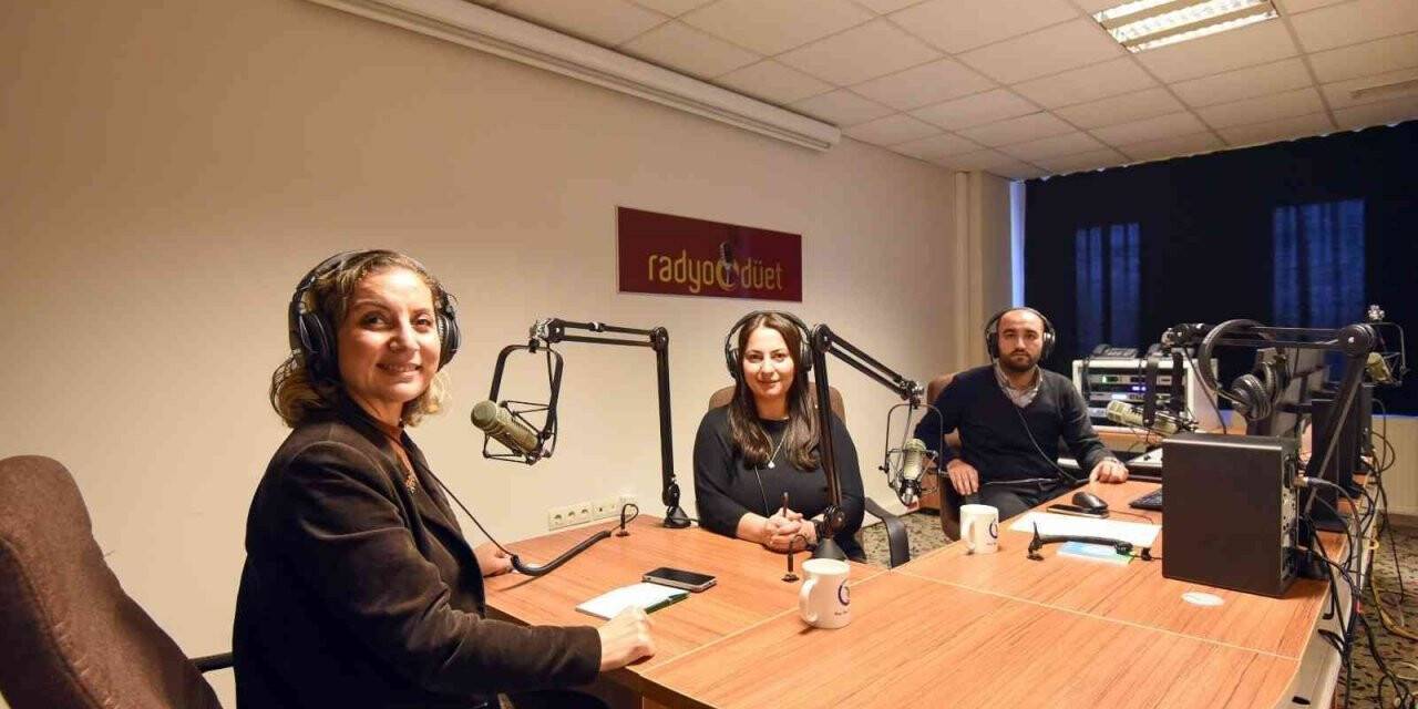 Rektör Çakar Radyo Düet’e konuk oldu