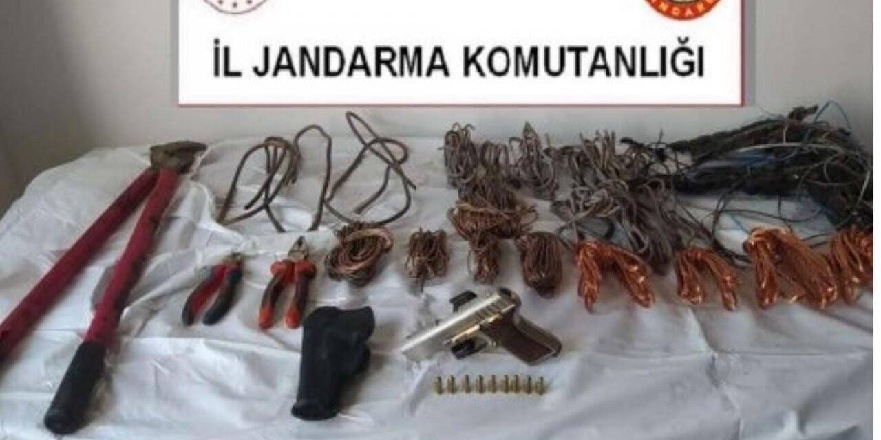 Batman’da elektrik kablolarını çalan hırsızlar tutuklandı