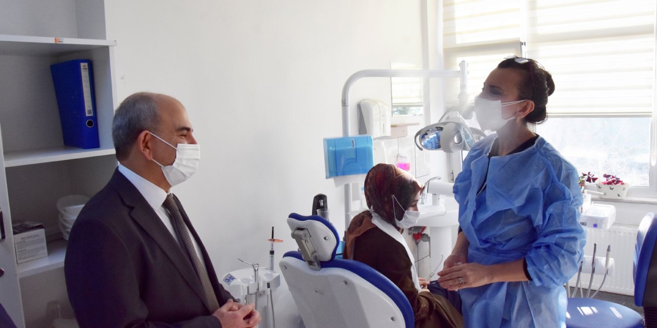 Meram Devlet Hastanesi’nde Diş Kliniği hizmet veriyor