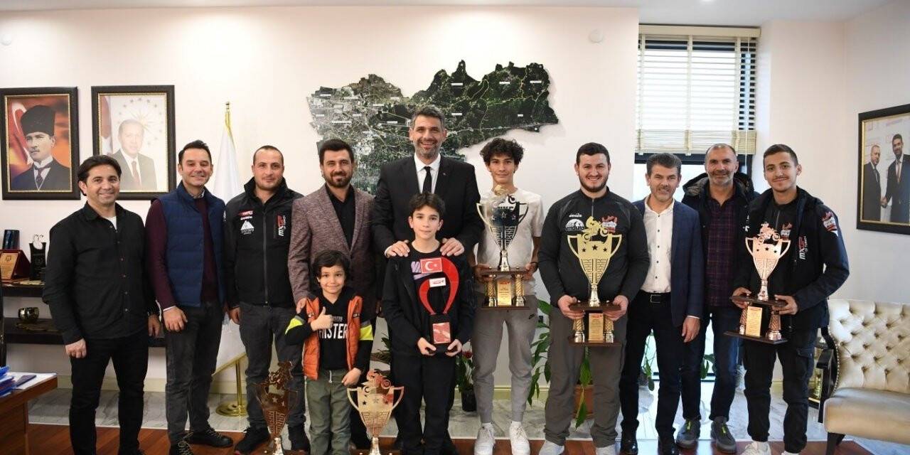 Başkan Kocaman, motosiklet kulübünü ağırladı