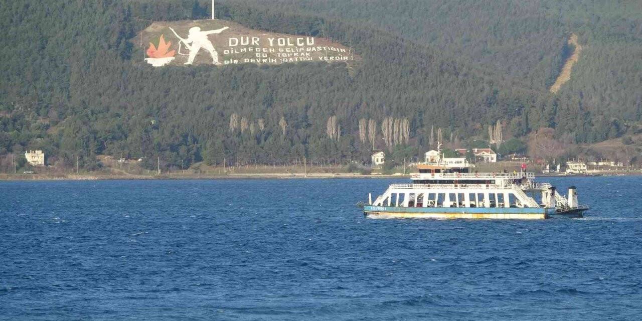 Bozcaada ve Gökçeada seferlerine fırtına engeli