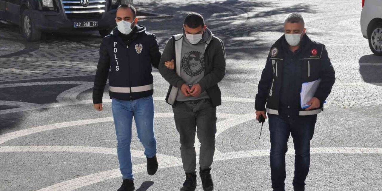 Konya’da uyuşturucu operasyonu 1 tutuklama