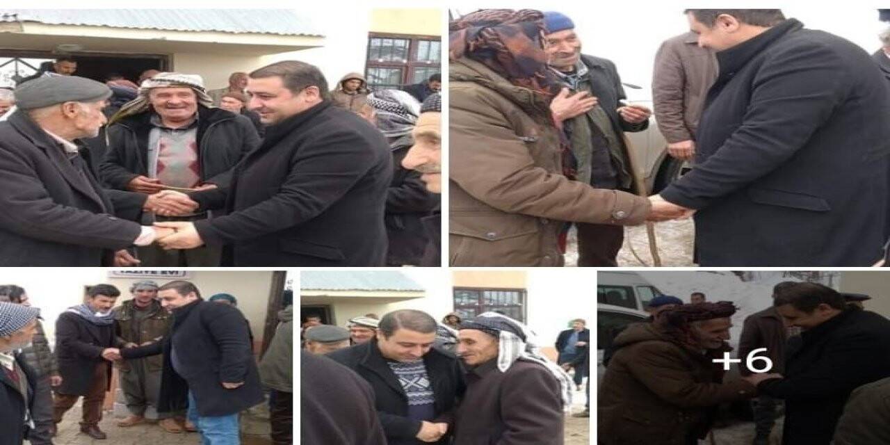 Başkan Sabırlı mahalle ve mezra ziyaretlerini sürdürüyor