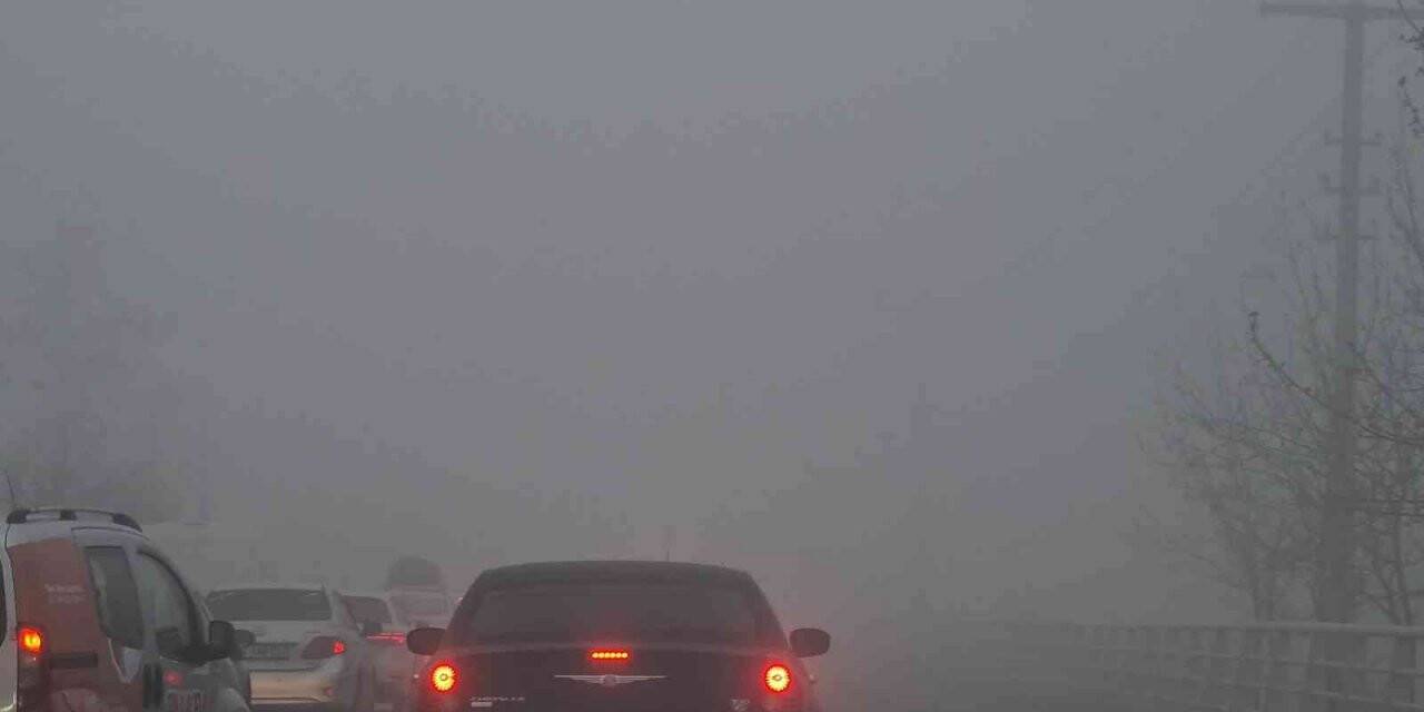 Karabük’te yoğun sis etkili oluyor