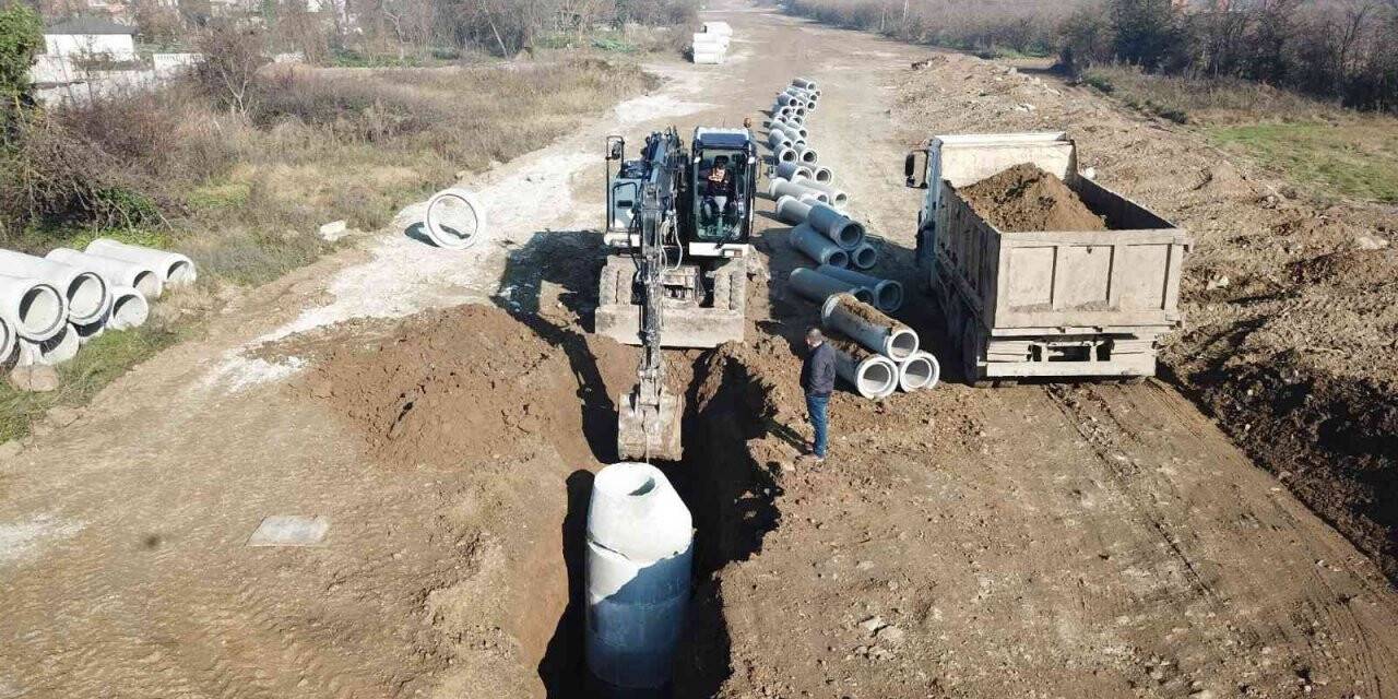 Bir yılda 14 bin 591 metre içme suyu hattı çekildi