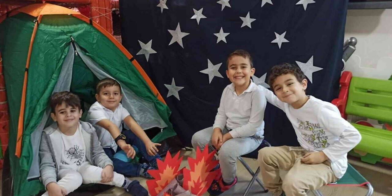 Şükran Öney Anaokulu öğrencileri kış partisi yaptı