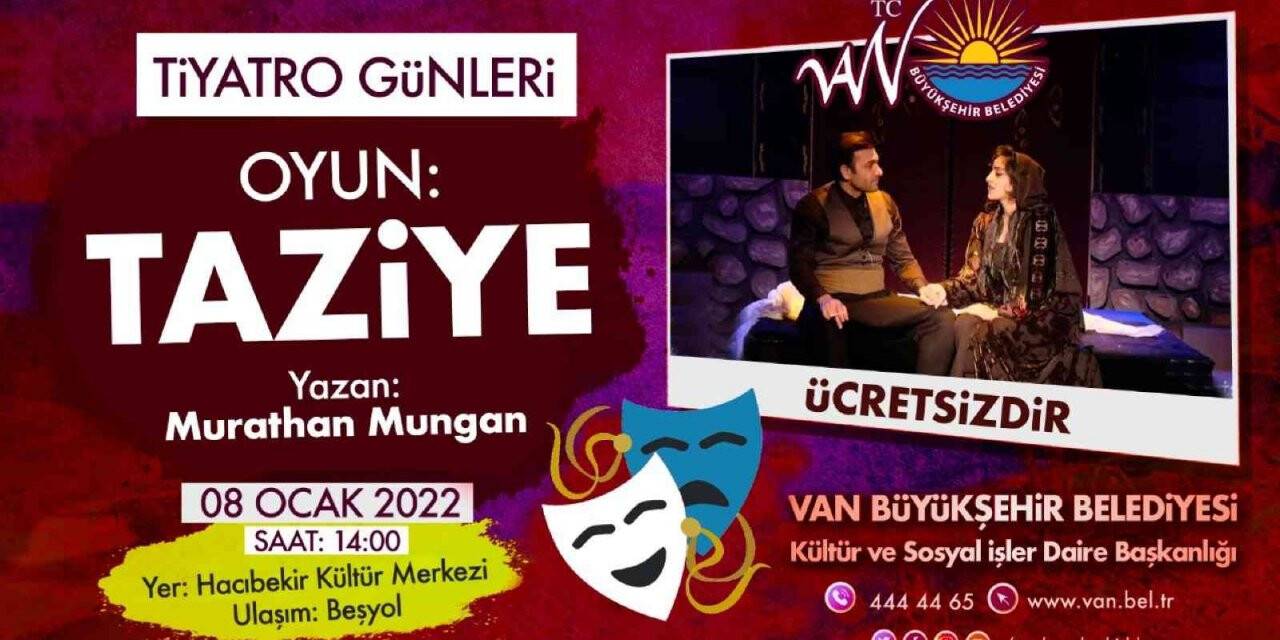 Van’da tiyatro günleri başlıyor