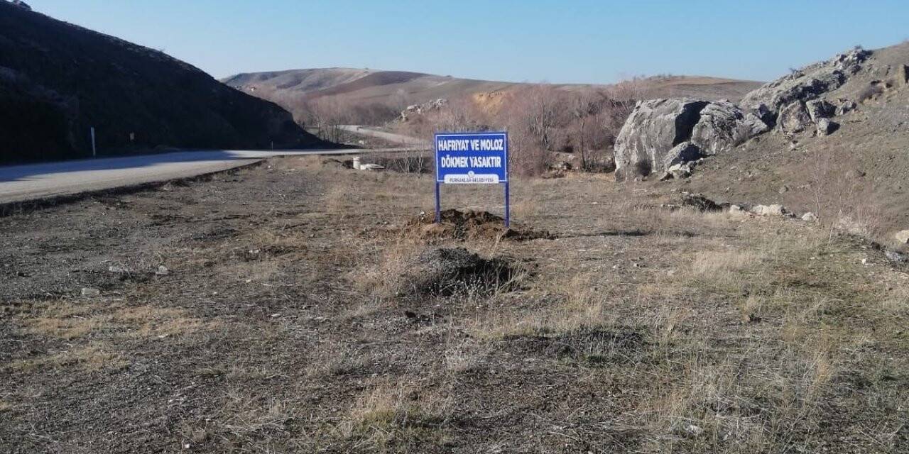 Pursaklar Belediyesinden moloz ve hafriyat uyarısı