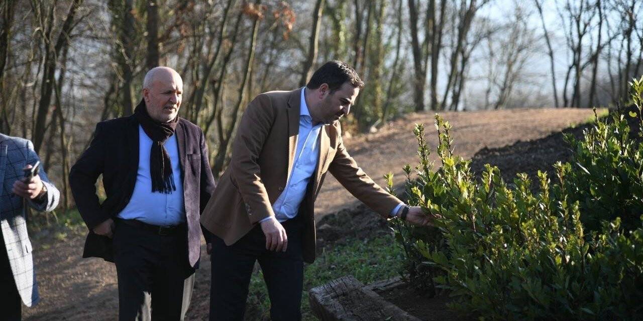 Başkan Özlü, çalışmaları yerinde inceledi