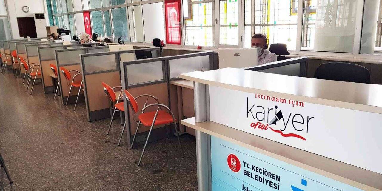 Keçiören’deki Kariyer Ofisi ile bin 500’den fazla vatandaşa iş imkanı