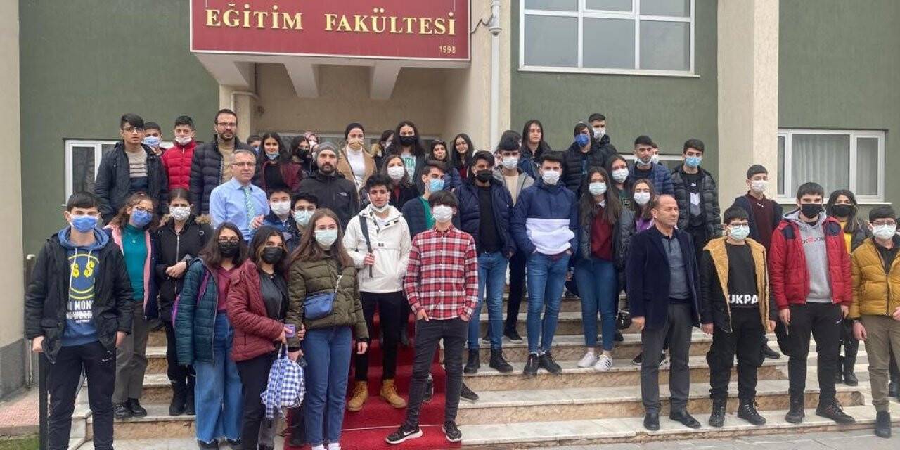 Öğrenciler Fırat Üniversitesini gezdi