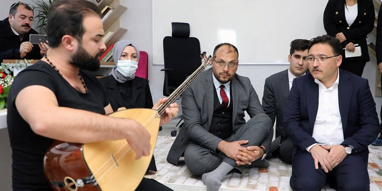 Vali Çiçek, Kadın Kültür Evi’nin konuğu oldu