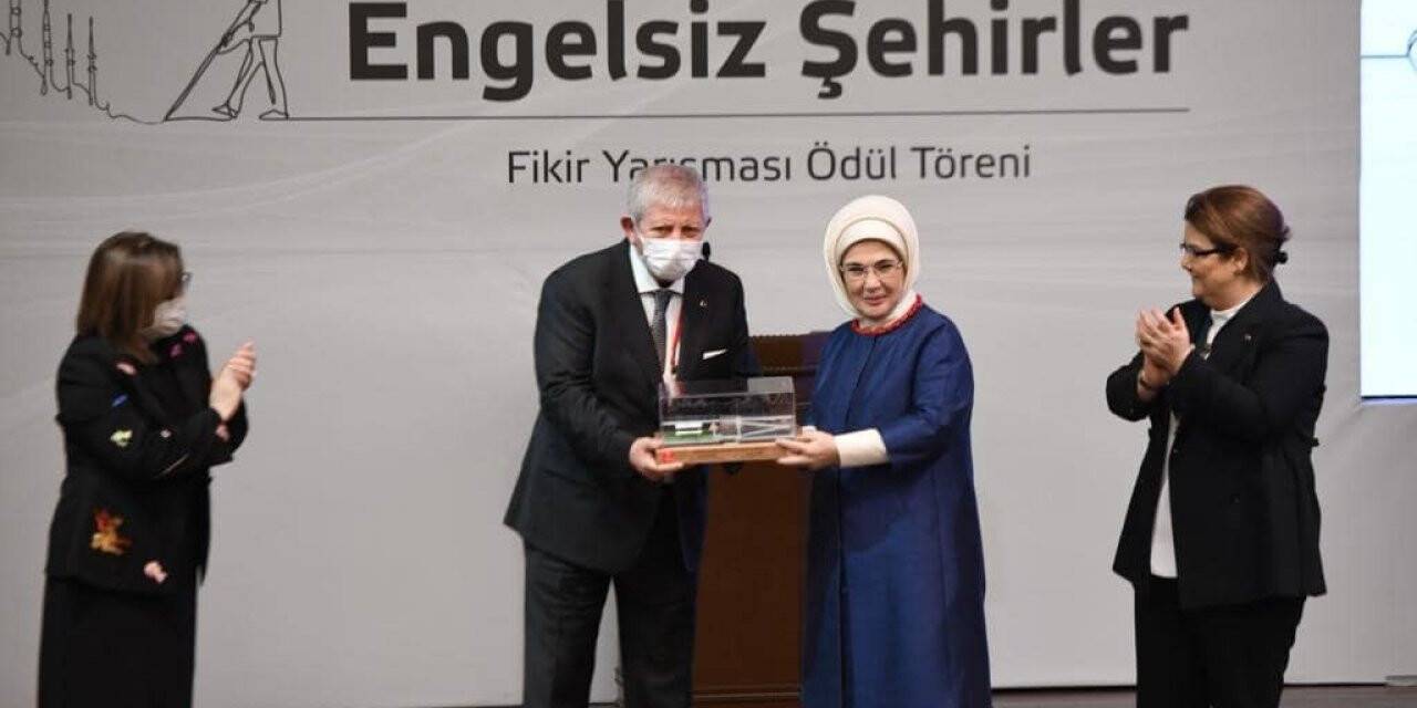 Amasya Belediyesine ‘Engelsiz Şehirler’ ödülü