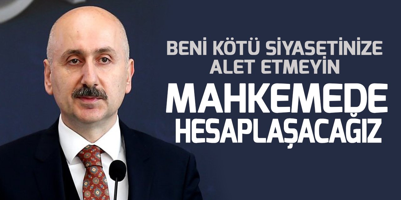 Bakan Karaismailoğlu'ndan CHP Genel Başkanı Kılıçdaroğlu'na yanıt