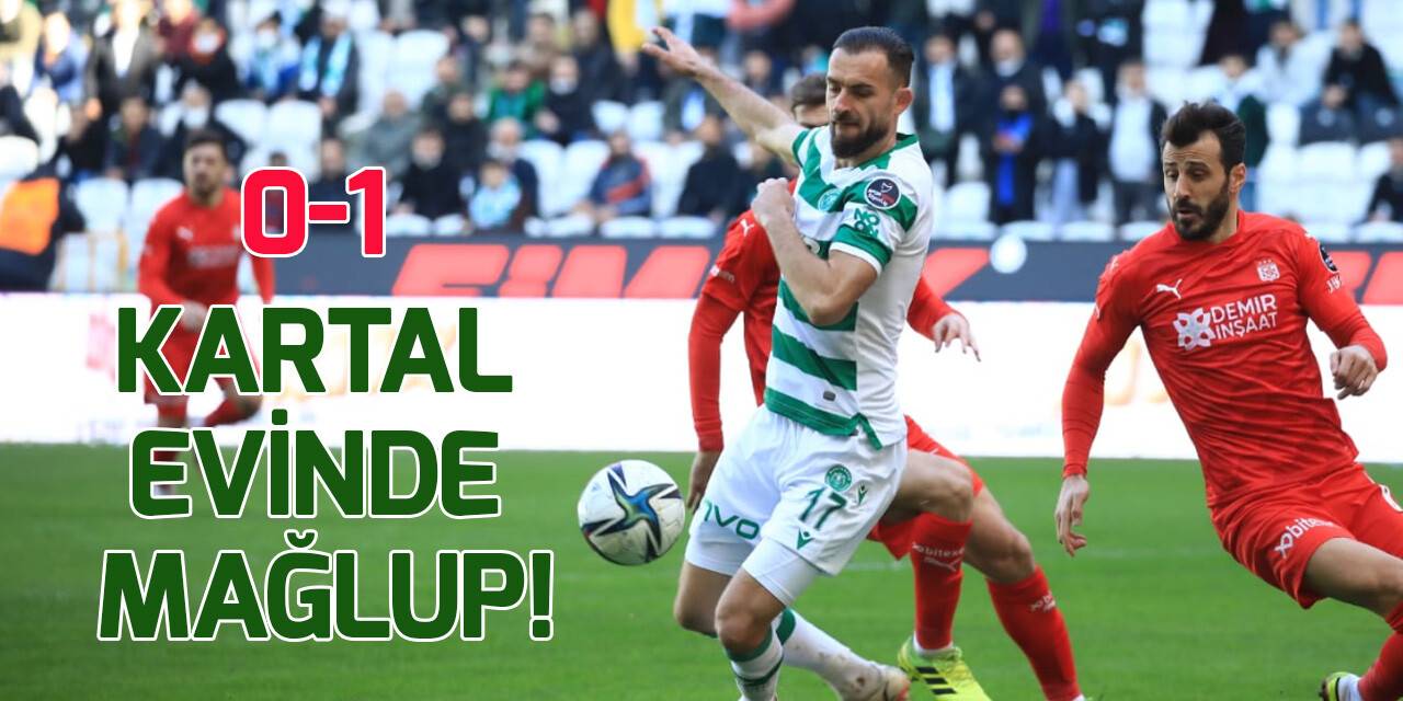 Konyaspor evinde mağlup!