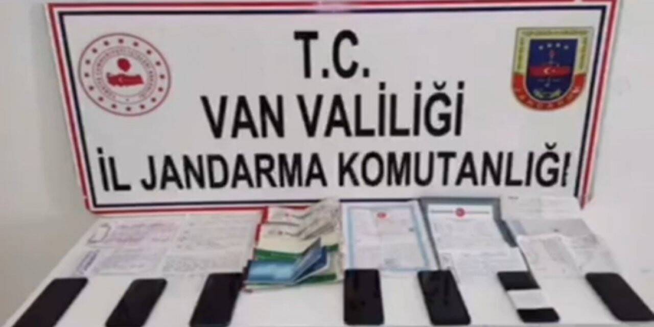 Erciş’te ‘Tefeci’ operasyonu; 9 gözaltı